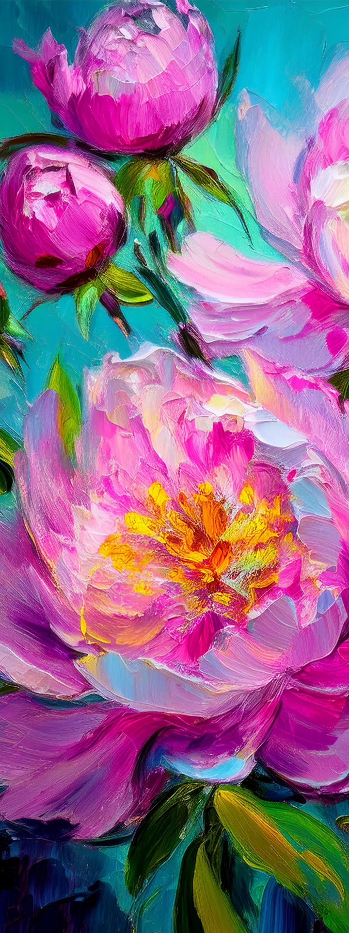 Peonies Acrylic